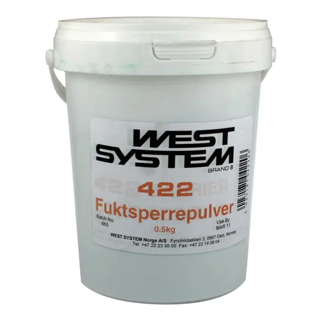 WEST SYSTEM Fuktsperrepulver 422 500g 