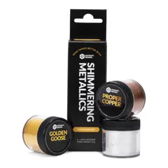 ENTROPY Fargetilsetning 3 -pak metallic Shimmering Metallics Kit for epoxy