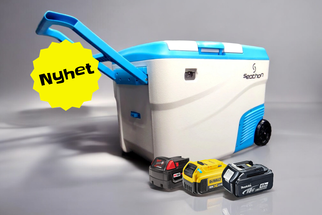Ny kjøleboks for verktøybatterier fra Seathon