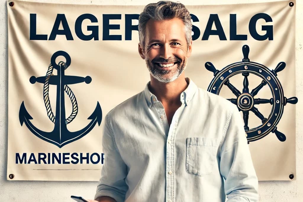 Lagersalg båtutstyr Marineshop
