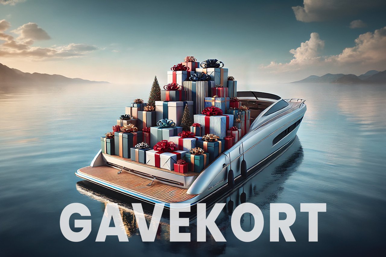 Kjøp et gavekort med valgfritt beløp hos Marineshop