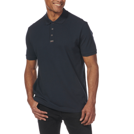 TSkjorte MUSTO ESSENTIAL Pique Polo Navy Str S 82133597S