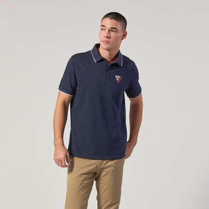 TShirt MUSTO Sardinia Polo Shirt 20 Navy Str M 82323597M
