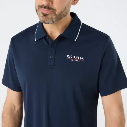 TShirt MUSTO 1964 UV ShortSleeve Polo Pique Navy Str S 82565597S