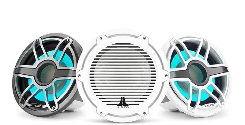 Device JL AUDIO M7 Marine Subwoofer 12 Klassisk hvit front 4 Ohm 600W 0100328500