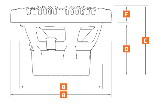 Hertz Marine AUDIO Subwoofer 10 Hvit 250W RMS IP65 4 Ohm HMS10B 1554