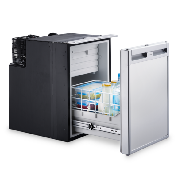 Kjøleskuff DOMETIC CoolMatic CRD 50S 385 l Kompressor sølvgrå front 603518
