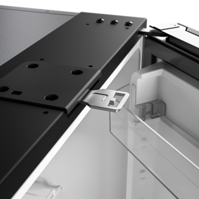 RV Refrigerators DOMETIC NRX 50C Kjøleskap 46L Kompressor mørk sølv front 427