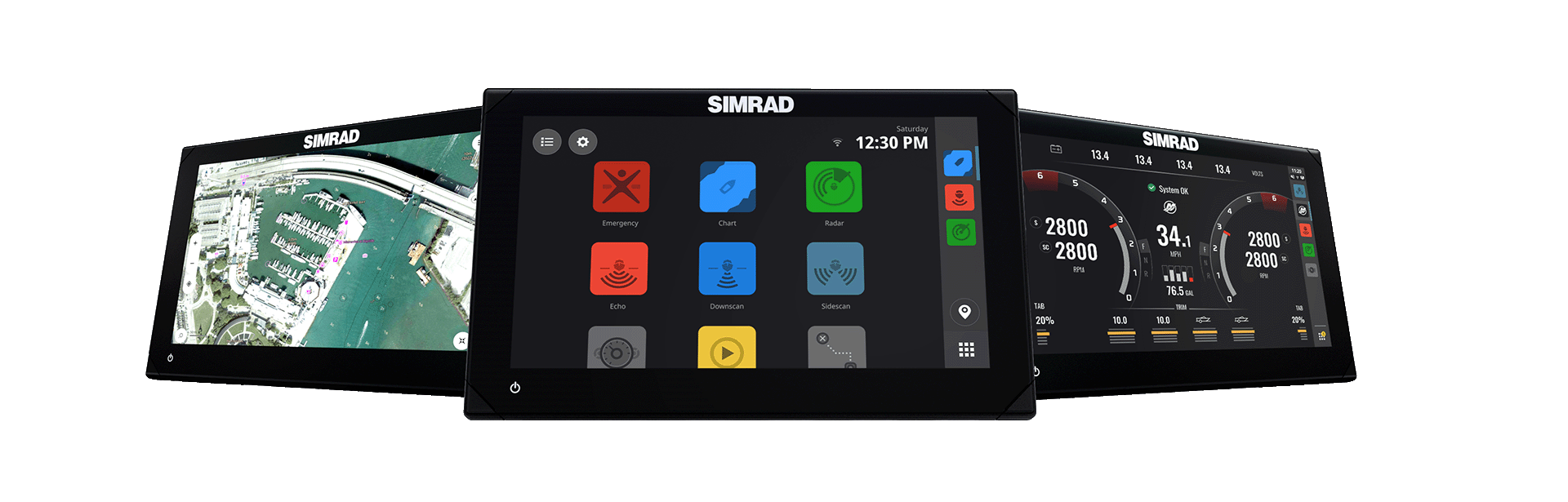 Kartplotter SIMRAD Nsx® 3007 med Active Imaging™ 0153681