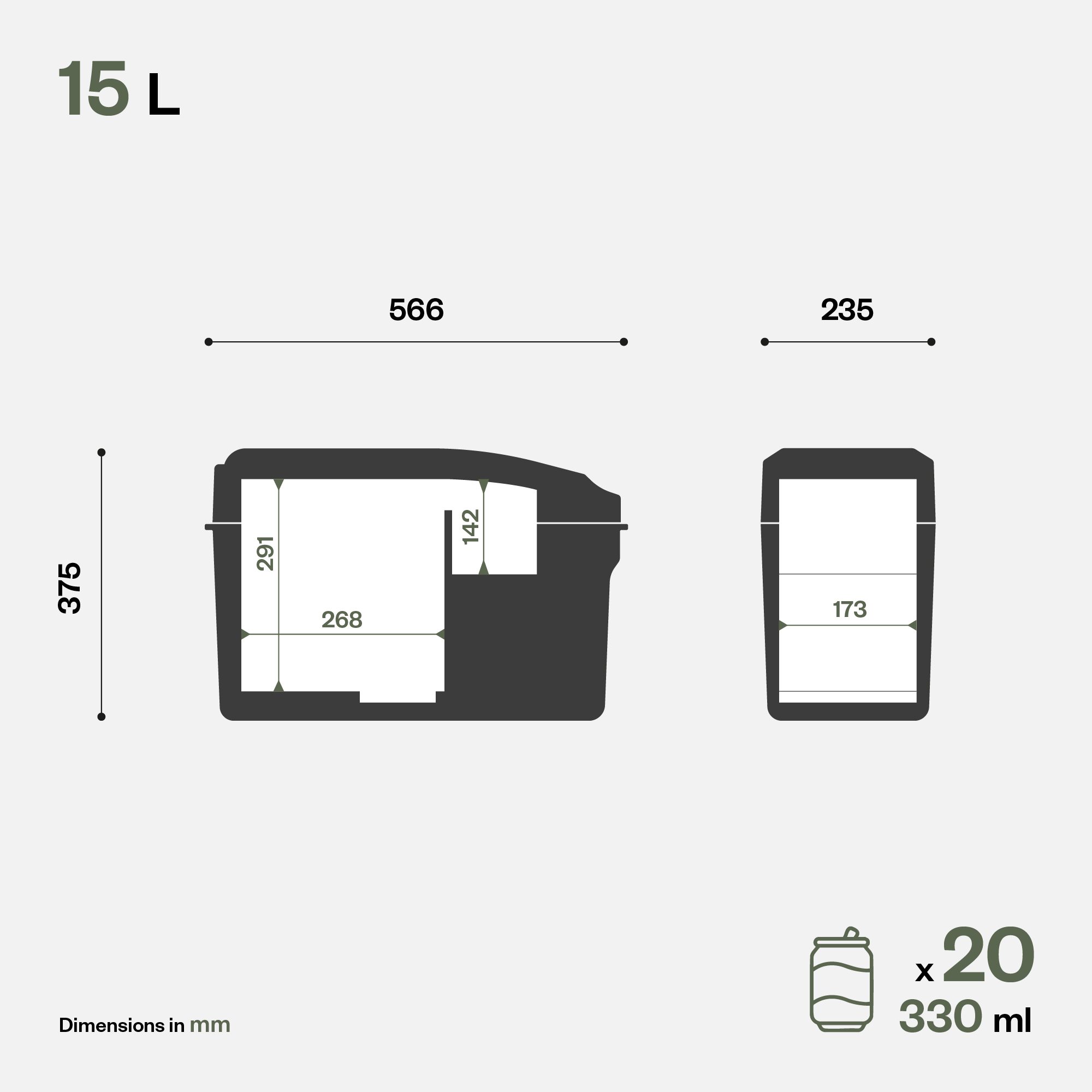Ukjent3 INDELB Travel Box Kjøleboks 15 l ITB15 undefined