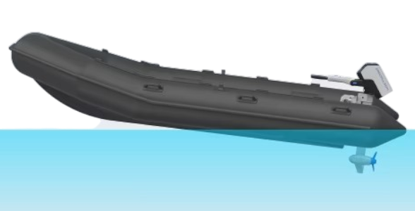 Elektrisk påhengsmotor EPROPULSION Spirit 2 motor Kort stamme 3 kW ubatteri 1044890