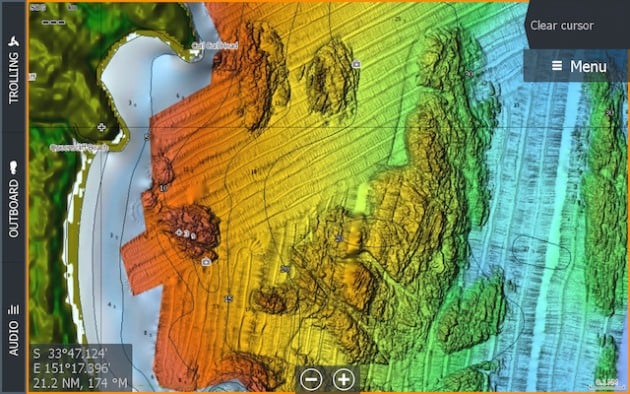 Kartplotter LOWRANCE Elite FS 9 mActive Imaging mekkolodd og AIgiver 1073064