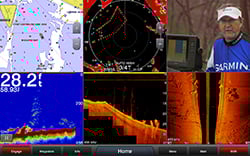 Kartplotter GARMIN GPSMAP 8424 24 Mulifunksjonsskjerm 0100151200
