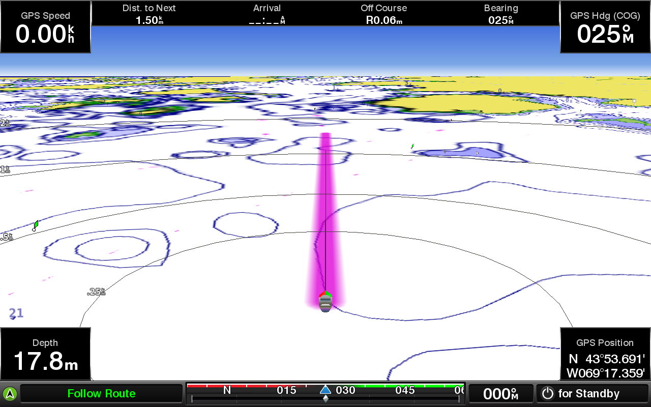 Kartplotter GARMIN GPSMAP 1222 121 1280x800 px 0100174100