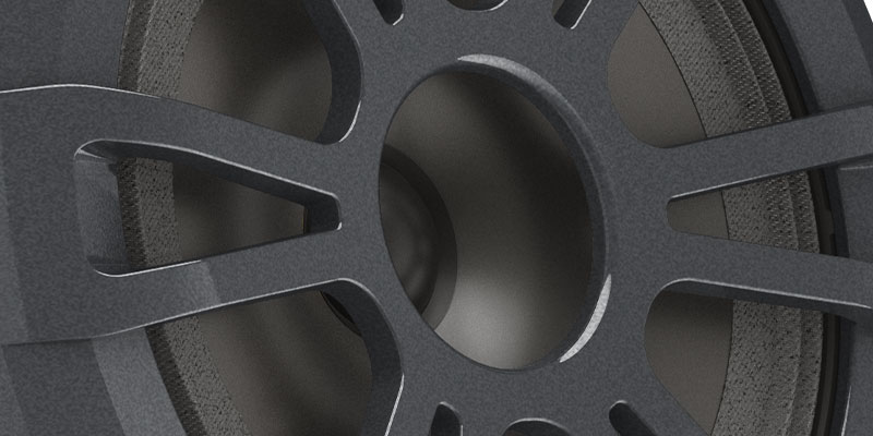 Båthøyttaler FUSION ELSerie Høyttalere 65 80watts hvit klassik ELF653W