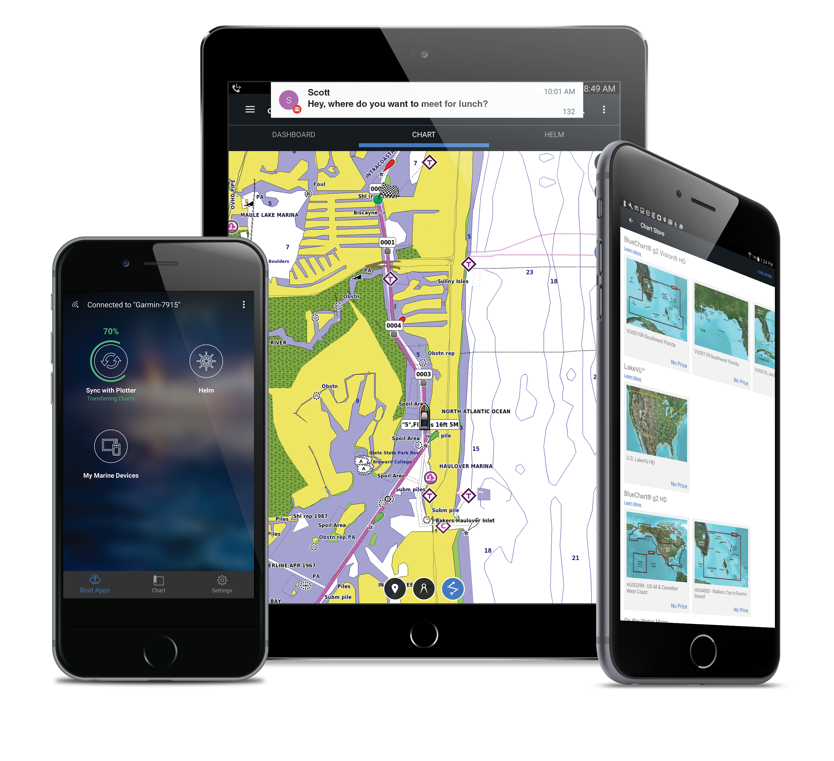 Marine GARMIN GPSMAP 8416 16 Multifunksjonsskjerm 194
