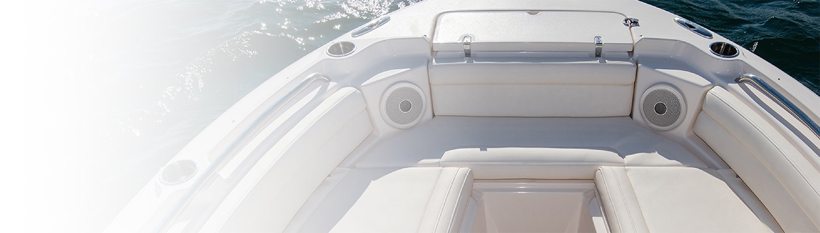 Båthøyttaler FUSION XS Series 65 200W høyttaler frontgrill i hvitt eller sort medfølger 0100219600
