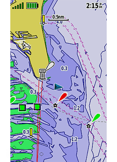 Bærbar GPS GARMIN GPSMAP 86s Håndholdt kartplotter for BlueChart G3 0100223501