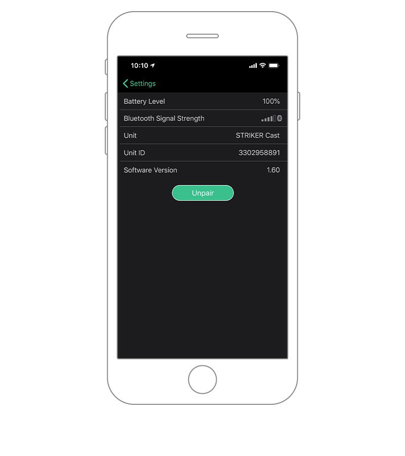Ekkolodd GARMIN STRIKER Cast Trådløst for Smarttelefon 0100224600