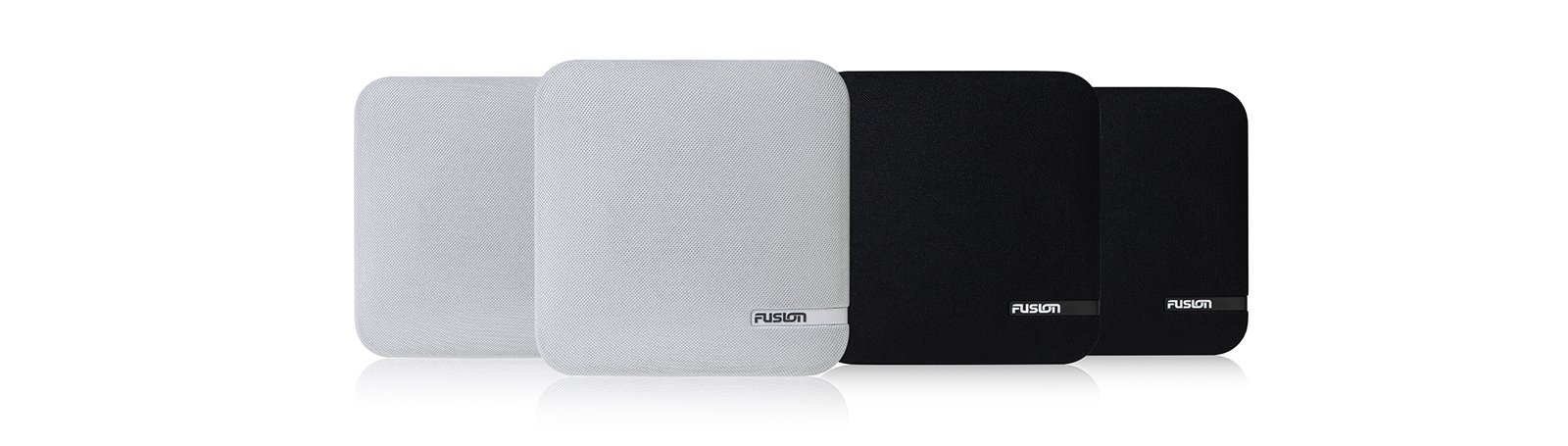 Båthøyttaler FUSION SMSerie 65 100W høyttaler kvadrat gruntbyggende 0100226310