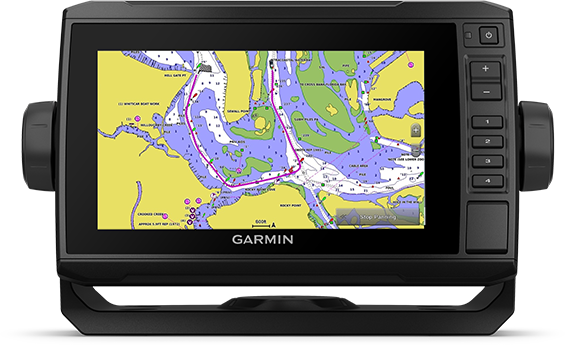 Kartplotter GARMIN ECHOMAP UHD 72cv 7 ClearVü usvinger 0100233300