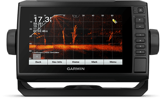 Kartplotter GARMIN ECHOMAP UHD 72cv 7 ClearVü inkl GT24UHDTMsvinger 0100233301