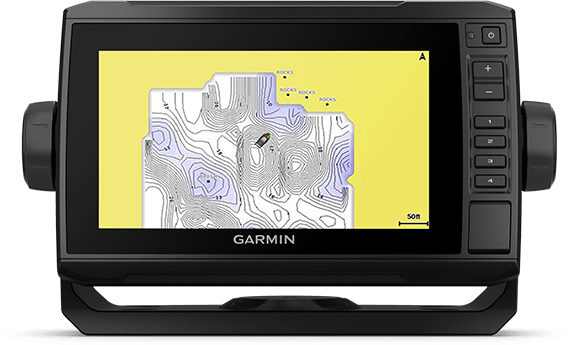 Kartplotter GARMIN ECHOMAP UHD 72cv 7 ClearVü inkl GT24UHDTMsvinger 0100233301