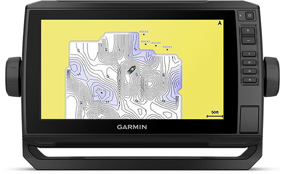 Kartplotter GARMIN ECHOMAP UHD 92sv 9 ClearVü og SideVü 0100234100