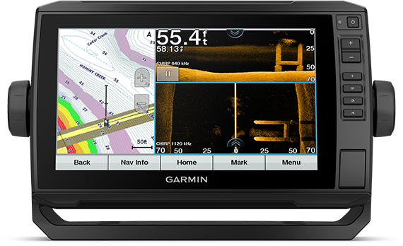 Kartplotter GARMIN ECHOMAP UHD 92sv 9 ClearVü og SideVü inkl GT54TM Pakke 0100234101 G