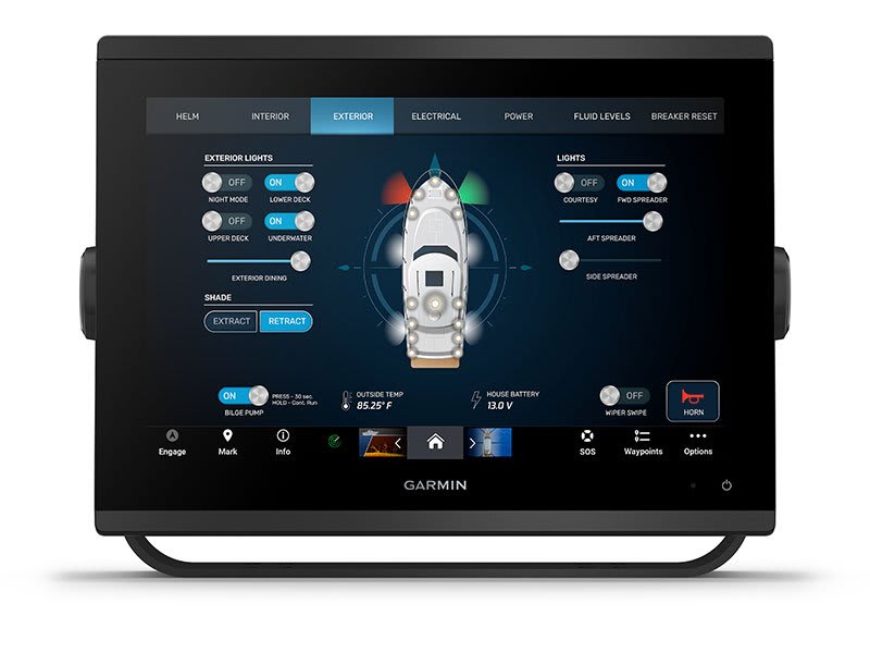 Pakkeløsninger GARMIN Gpsmap 923xsv radarpakke med Gmr 18 HD3 radom 0100236652