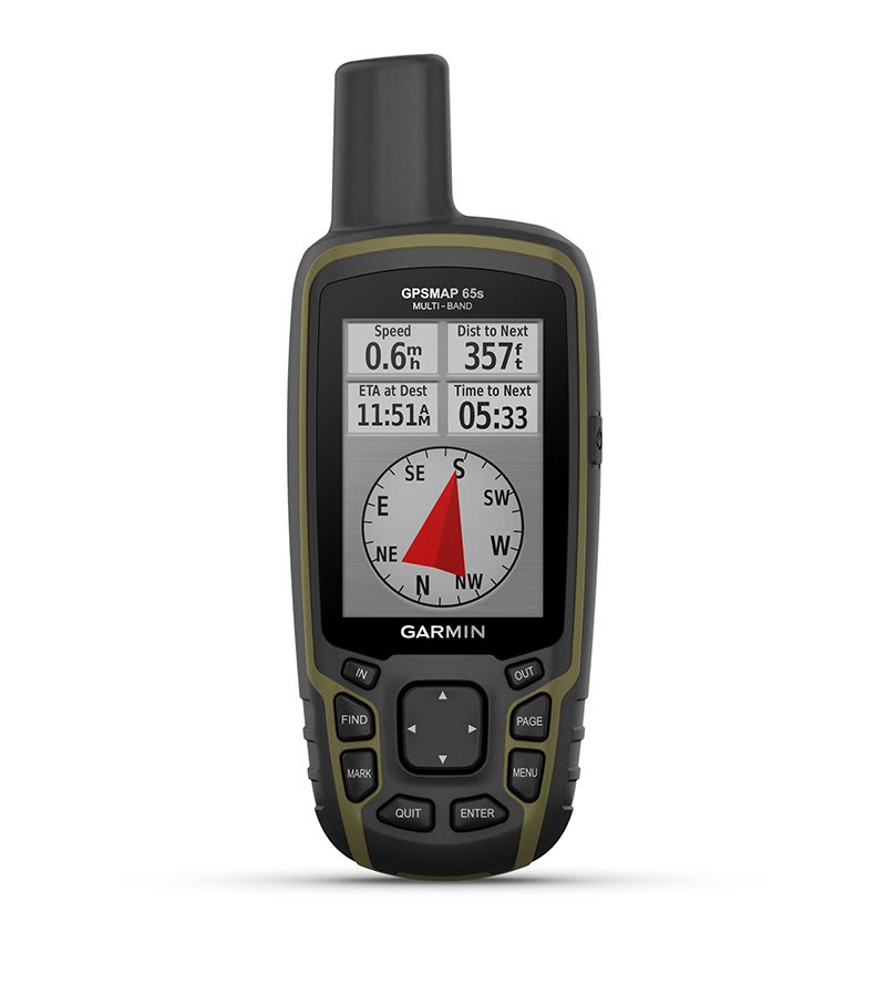 Bærbar GPS GARMIN GPSMAP 65s Håndholdt 0100245111