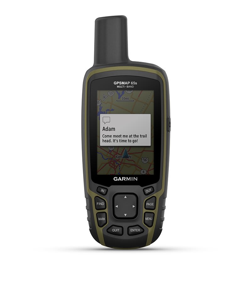 Bærbar GPS GARMIN GPSMAP 65s Håndholdt 0100245111