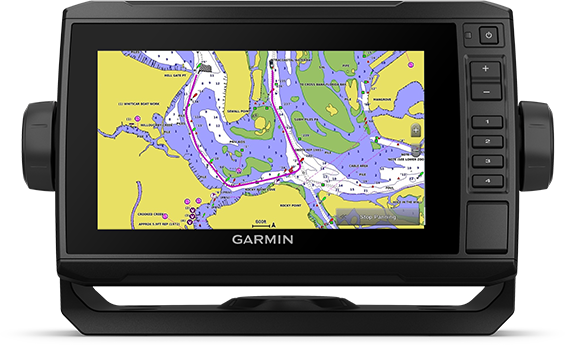 Kartplotter GARMIN ECHOMAP UHD 72sv 7 SideVü inkl GT56UHDTMsvinger 0100251801