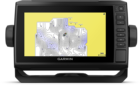 Kartplotter GARMIN ECHOMAP UHD 72sv 7 SideVü inkl GT56UHDTMsvinger 0100251801