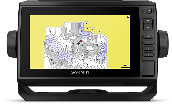 Kartplotter GARMIN ECHOMAP UHD 72sv 7 SideVü inkl GT56UHDTMsvinger 0100251801