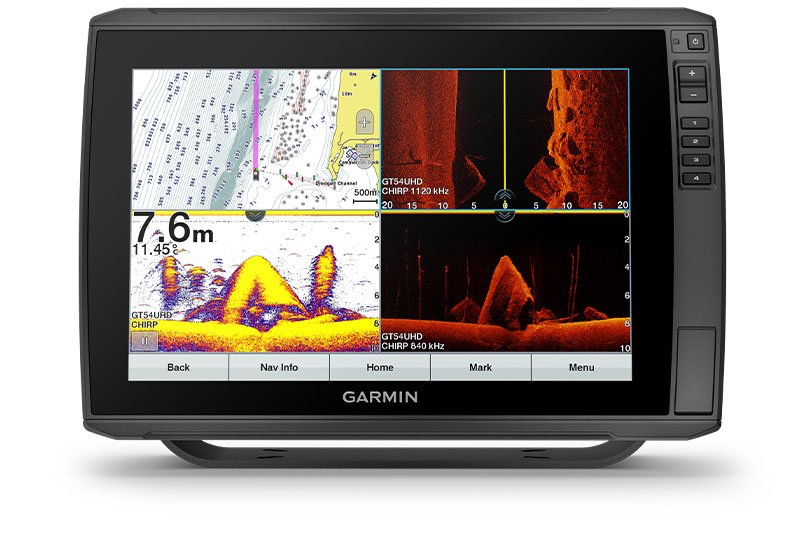 Kartplotter GARMIN ECHOMAP Ultra 122sv 12 ClearVüSideVü inkl GT56UHDTM 0100252801