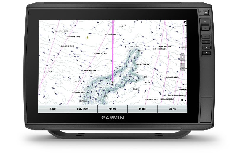 Kartplotter GARMIN ECHOMAP Ultra 122sv 12 ClearVüSideVü inkl GT56UHDTM 0100252801