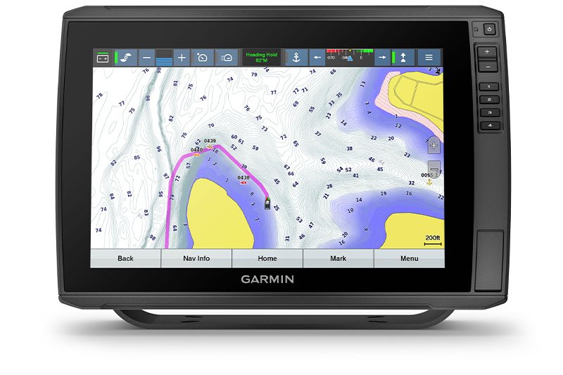 Kartplotter GARMIN ECHOMAP Ultra 122sv 12 ClearVüSideVü inkl GT56UHDTM 0100252801