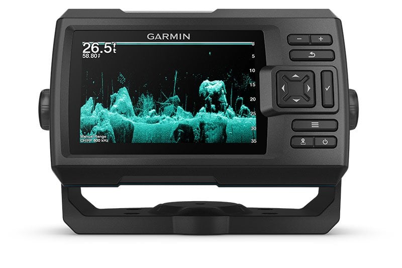 Pakkeløsninger GARMIN Striker Vivid 5cvisfiskepakke Med giver og bag 0100255111