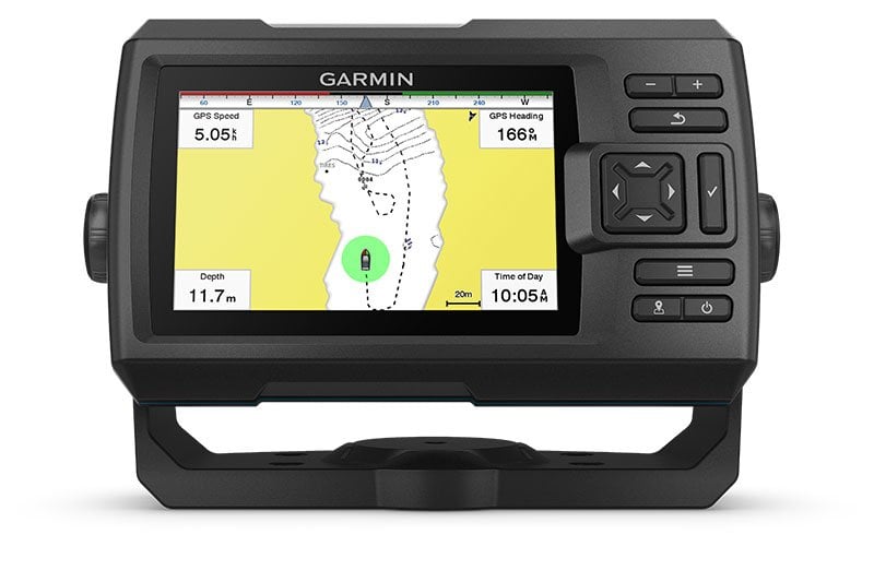 Pakkeløsninger GARMIN Striker Vivid 5cvisfiskepakke Med giver og bag 0100255111