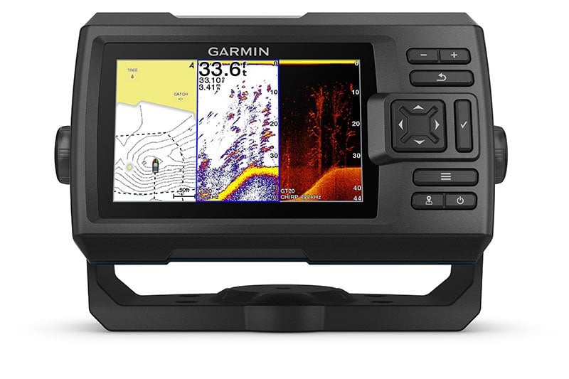 Pakkeløsninger GARMIN Striker Vivid 5cvisfiskepakke Med giver og bag 0100255111