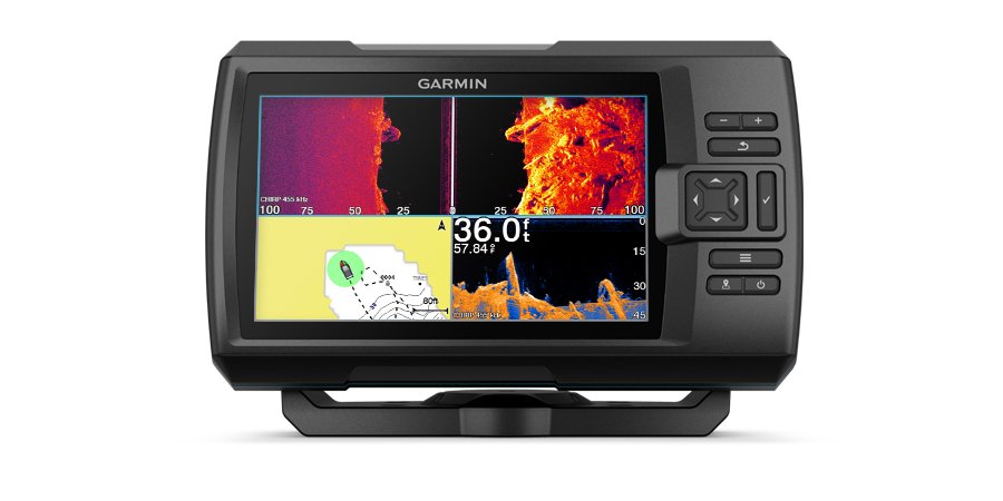 Ekkolodd GARMIN STRIKER Vivid 7sv SideVü ClearVü inkl GT52HWTM svinger 0100255301