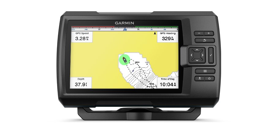 Ekkolodd GARMIN STRIKER Vivid 7sv SideVü ClearVü inkl GT52HWTM svinger 0100255301