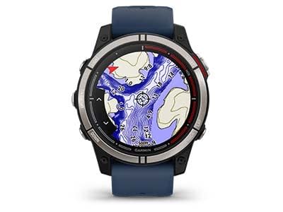 Seilklokke GARMIN Quatix 7 – Sapphire Edition AMOLED Avansert maritim smartklokke 0100258261