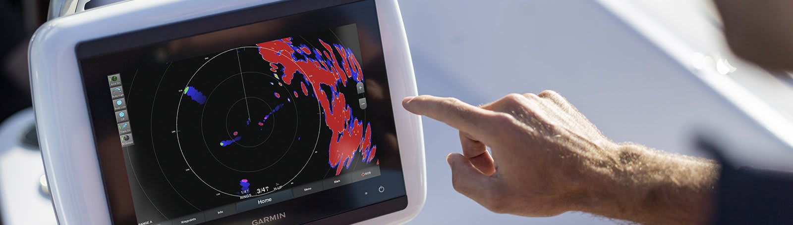 Radar GARMIN GMR Fantom 24x Hvit 48nm 37° Stråle 24 Dia 50W 0100258500