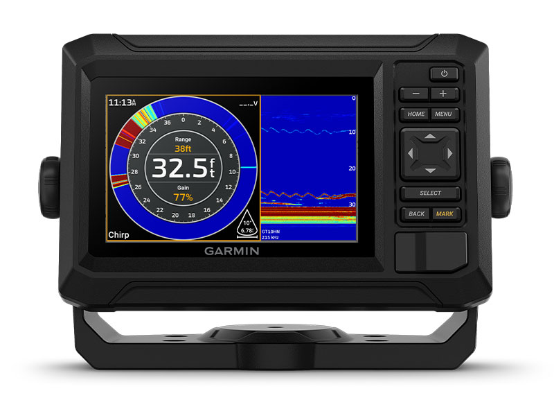 Kartplotter GARMIN ECHOMAP UHD2 52cv Isfiskepakke 5 mIsfiskebag og svinger batteri 0100258925