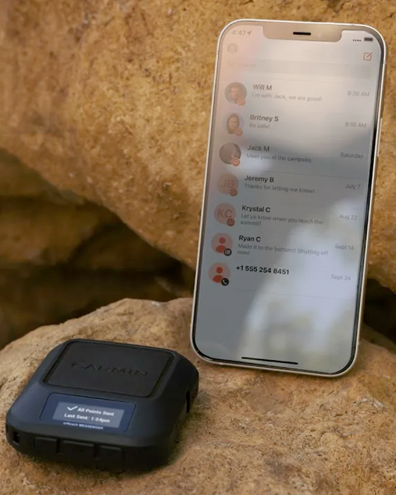 Satelittkommunikasjon GARMIN inReach Messenger SatCom tekstmeldingsenhet 0100267201