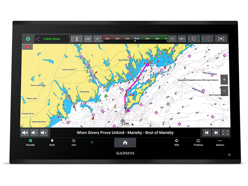 Kartplotter GARMIN GPSMAP 9019 Premium 19 4K IPS Berøringsskjerm BlueNet 0100267300