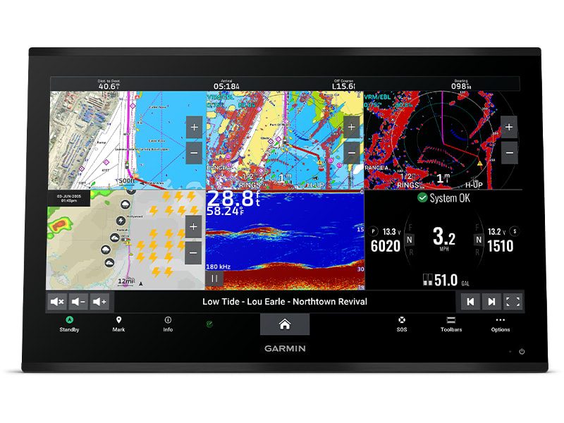 Kartplotter GARMIN GPSMAP 9019 Premium 19 4K IPS Berøringsskjerm BlueNet 0100267300