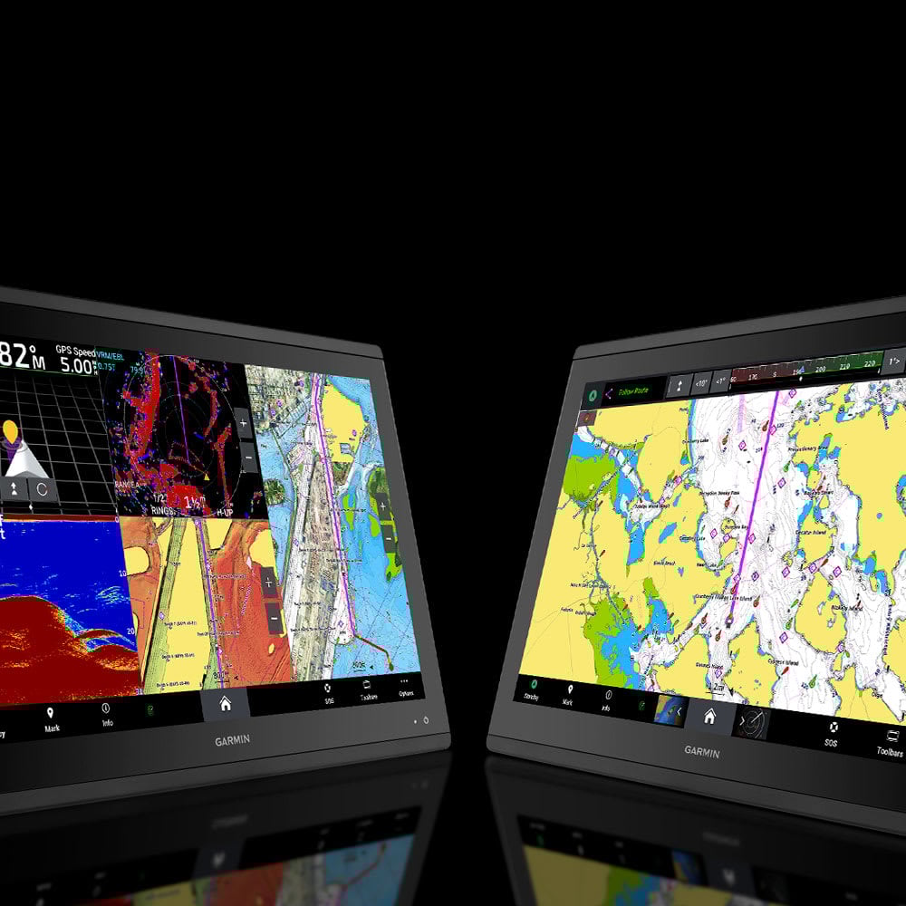 Friluft GARMIN GPSMAP 9027 Premium kartplotter 27 4K IPS Berøringsskjerm BlueNet 194